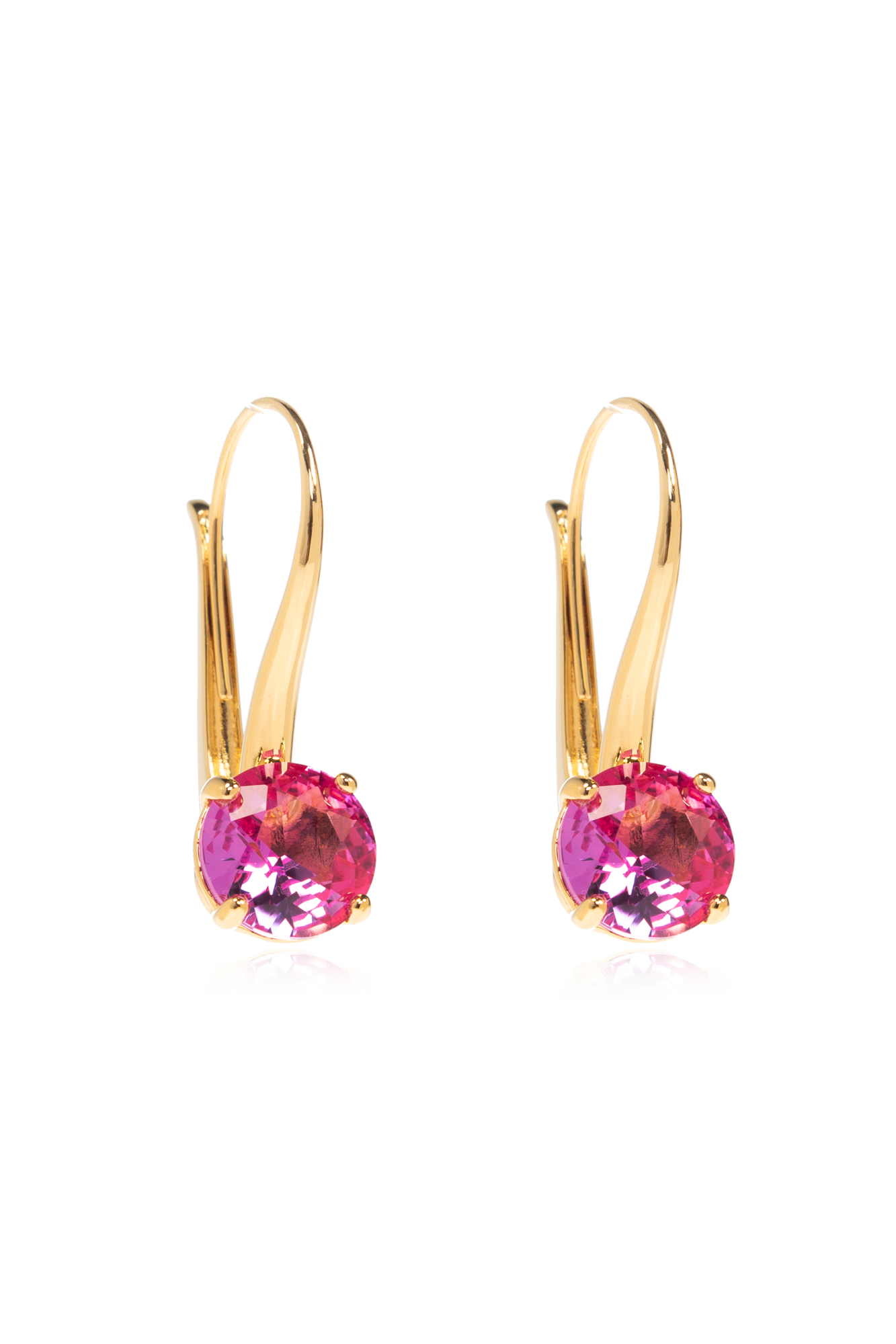 Gold Earrings with shimmering crystal Balenciaga - Vitkac Italy Gold Earrings with shimmering crystal Balenciaga - Vitkac Italy